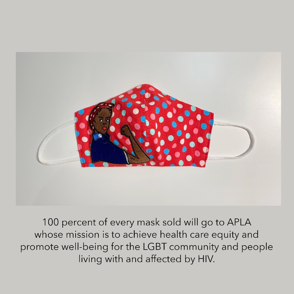 Face Mask (Reversible) - BLM Rosie Riveter